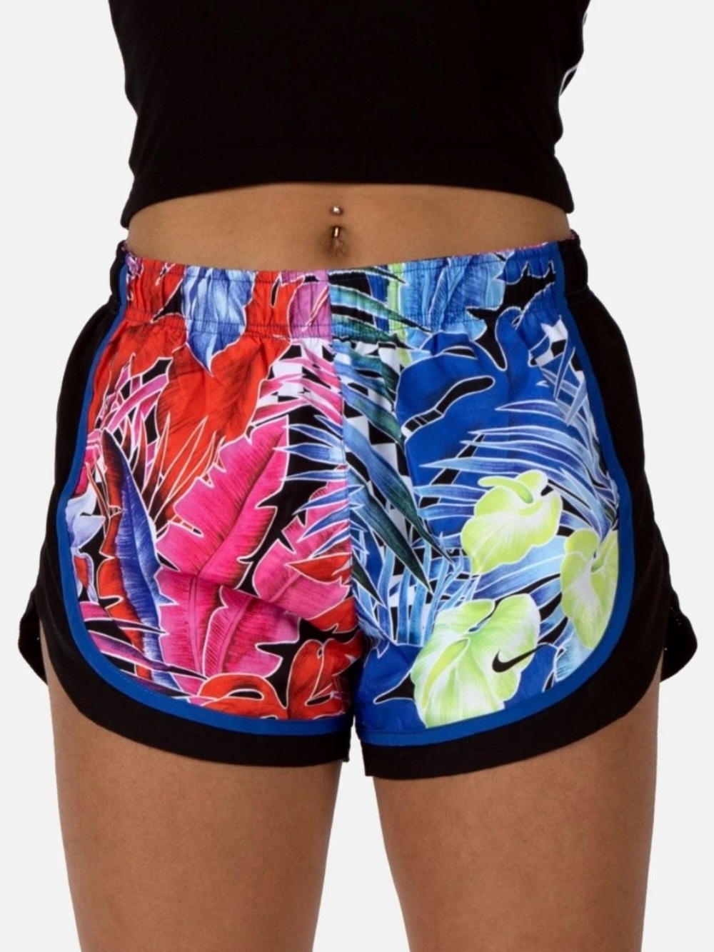 Nike NSW Tempo Bold Floral Graphic Breathable Mesh Panel Running Workout Short L